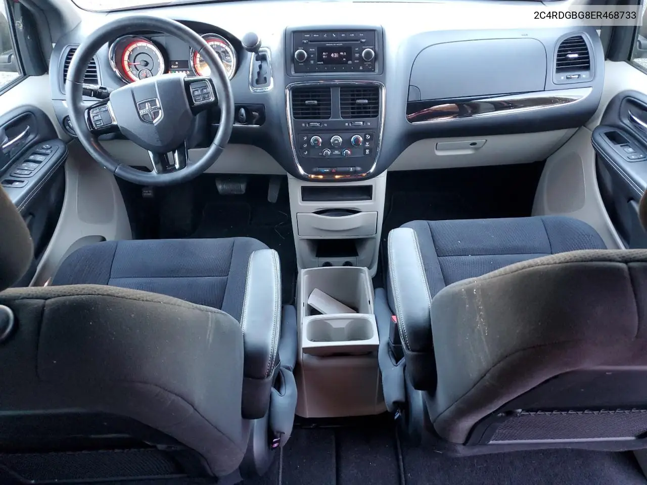 2C4RDGBG8ER468733 2014 Dodge Grand Caravan Se