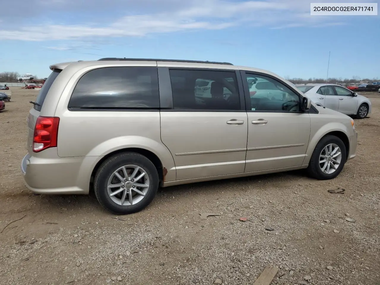 2C4RDGCG2ER471741 2014 Dodge Grand Caravan Sxt