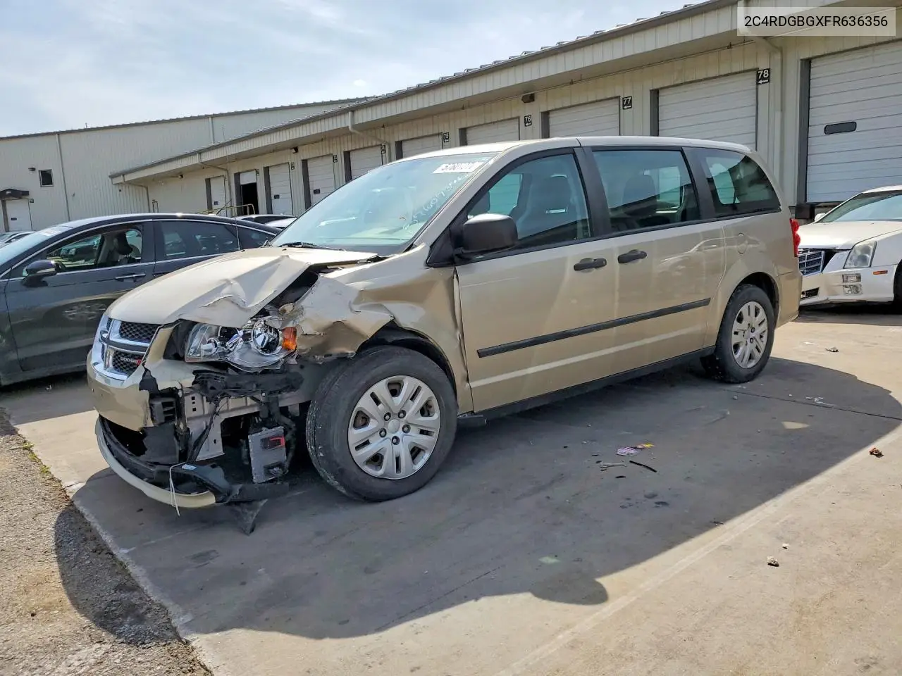 2015 Dodge Grand Caravan Se VIN: 2C4RDGBGXFR636356 Lot: 57607376