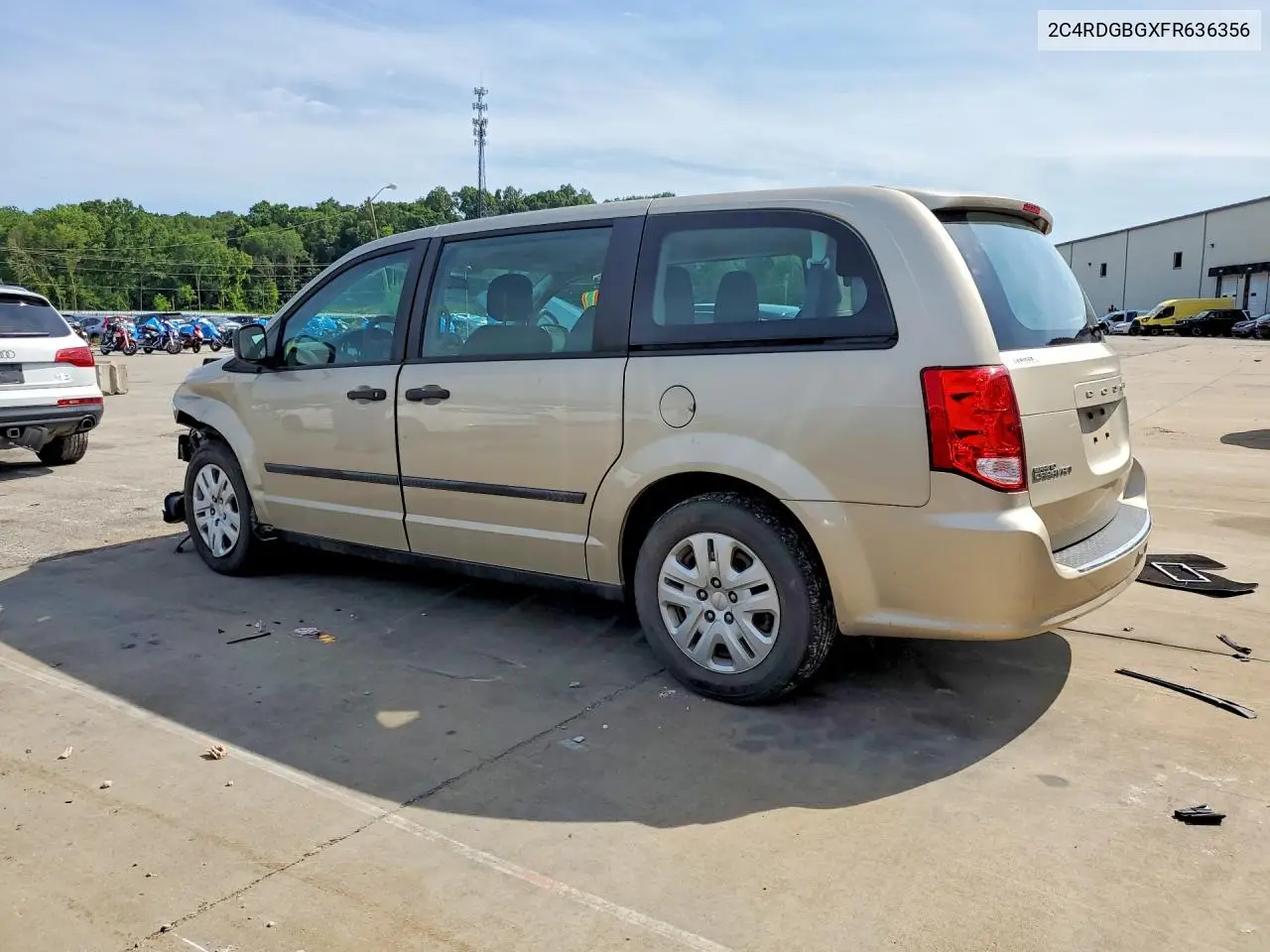 2015 Dodge Grand Caravan Se VIN: 2C4RDGBGXFR636356 Lot: 57607376