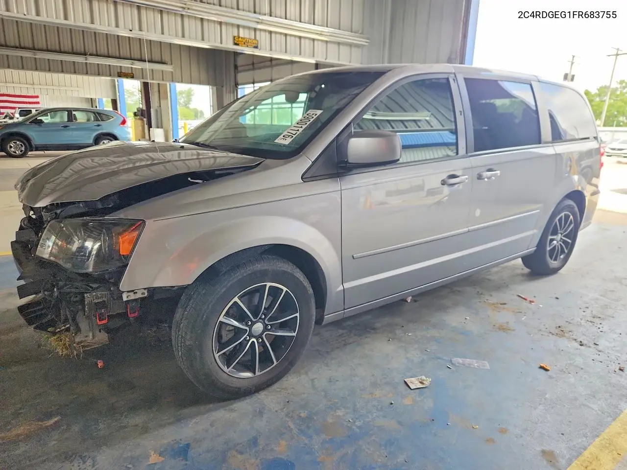 2015 Dodge Grand Caravan R/T VIN: 2C4RDGEG1FR683755 Lot: 59001176