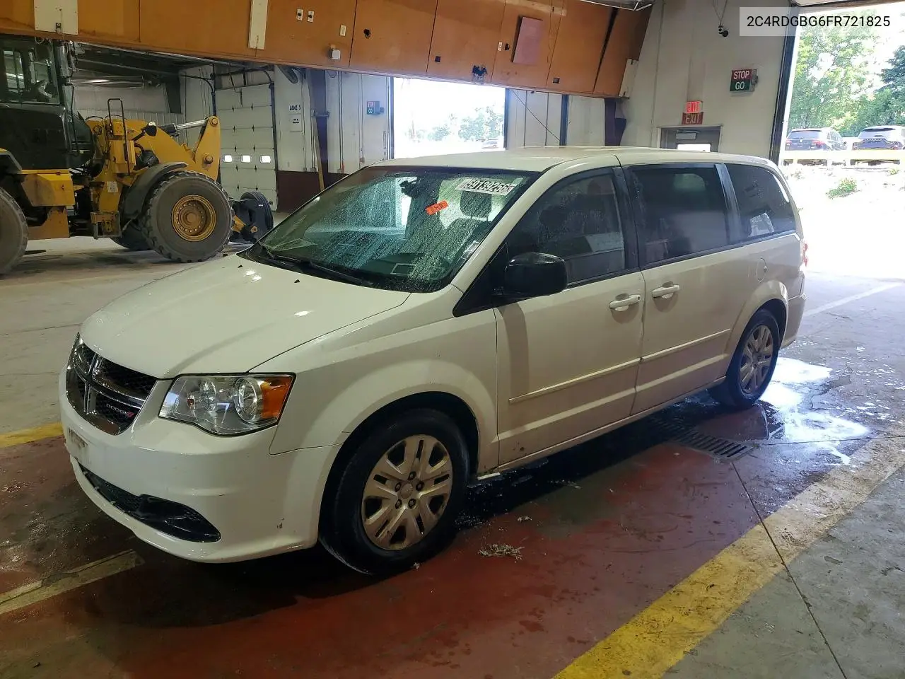 2015 Dodge Grand Caravan Se VIN: 2C4RDGBG6FR721825 Lot: 59139256
