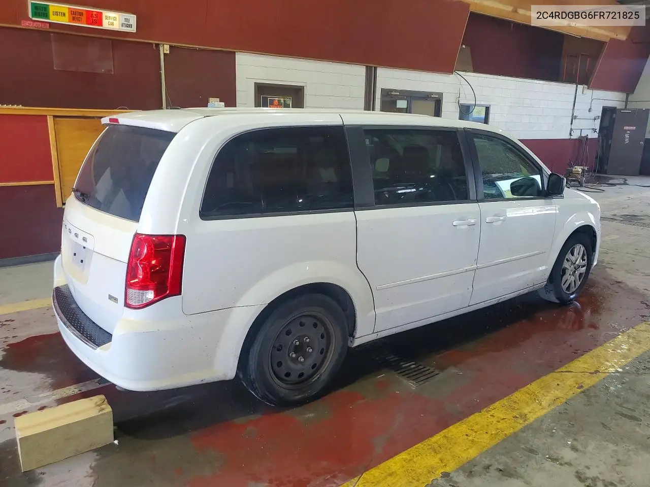 2015 Dodge Grand Caravan Se VIN: 2C4RDGBG6FR721825 Lot: 59139256