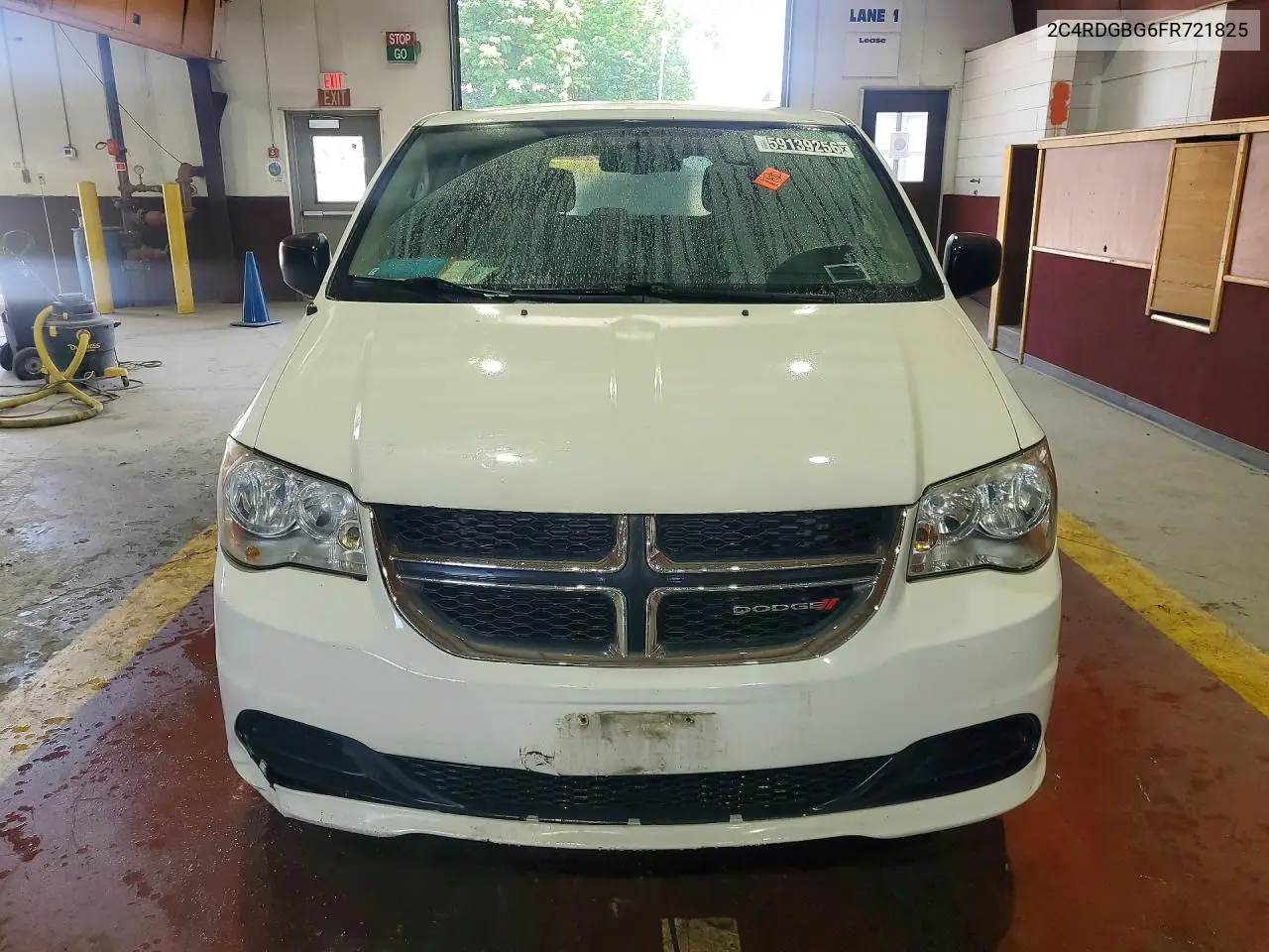 2015 Dodge Grand Caravan Se VIN: 2C4RDGBG6FR721825 Lot: 59139256
