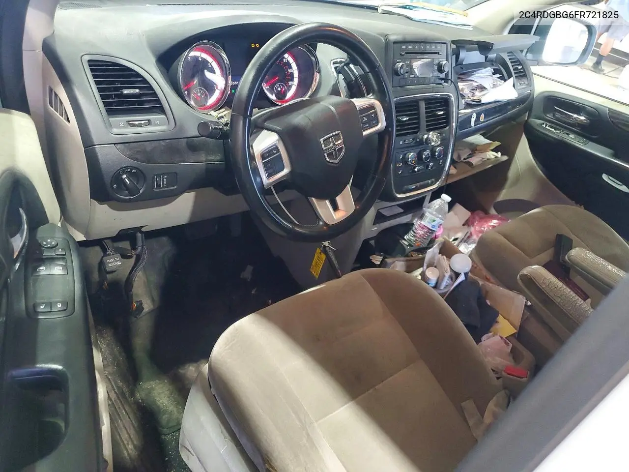 2015 Dodge Grand Caravan Se VIN: 2C4RDGBG6FR721825 Lot: 59139256