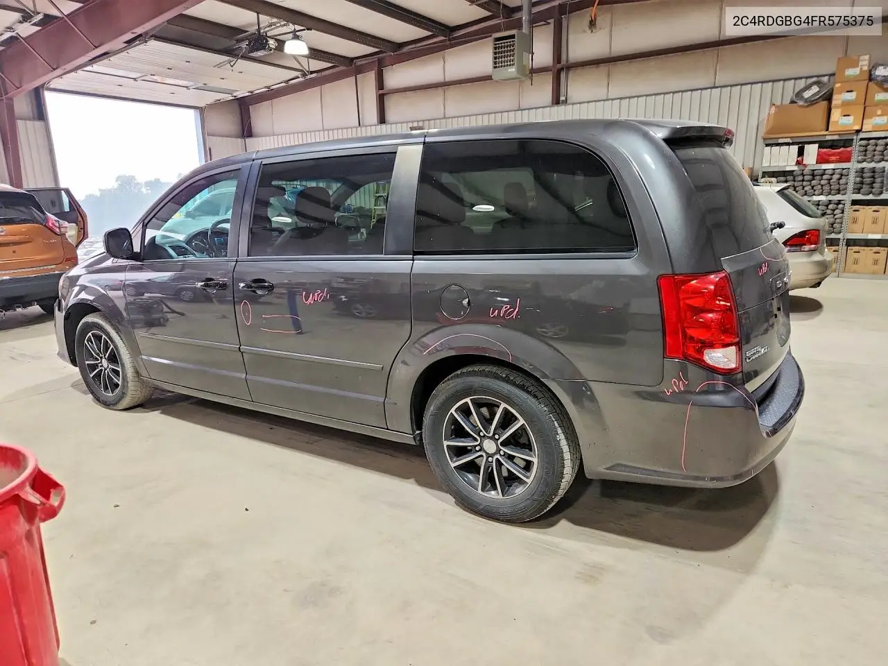 2015 Dodge Grand Caravan Se VIN: 2C4RDGBG4FR575375 Lot: 61331076