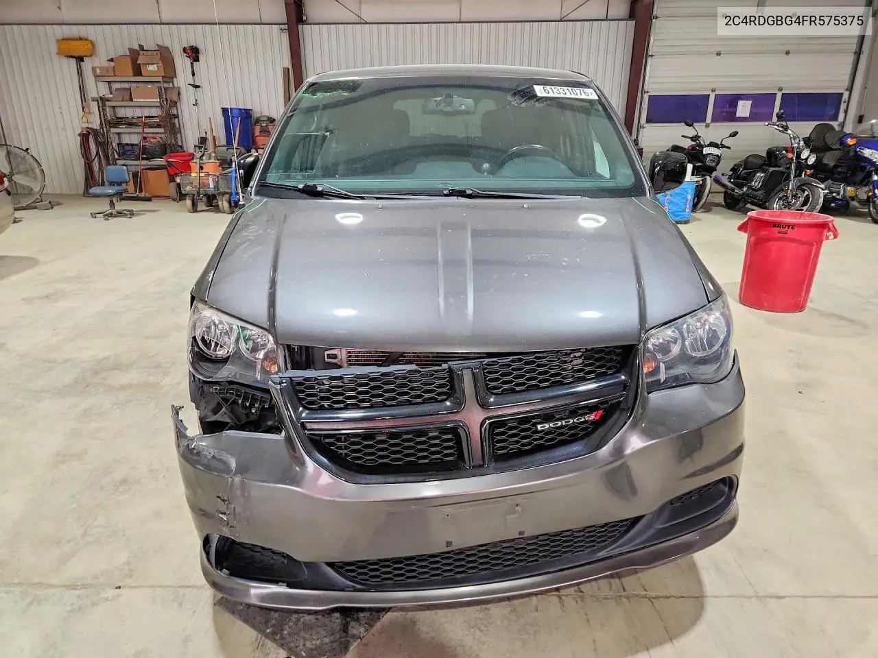2015 Dodge Grand Caravan Se VIN: 2C4RDGBG4FR575375 Lot: 61331076