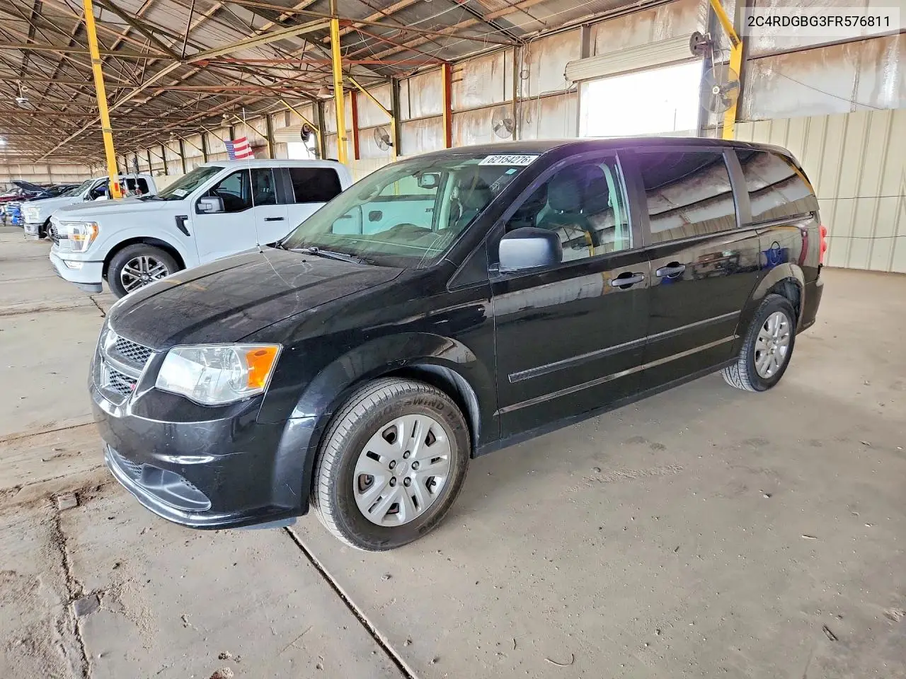 2015 Dodge Grand Caravan Se VIN: 2C4RDGBG3FR576811 Lot: 62154276
