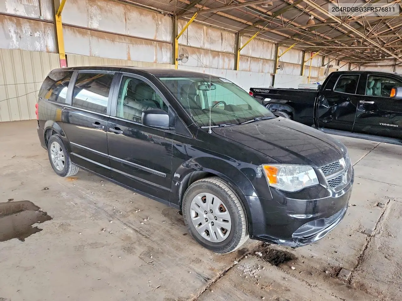 2015 Dodge Grand Caravan Se VIN: 2C4RDGBG3FR576811 Lot: 62154276