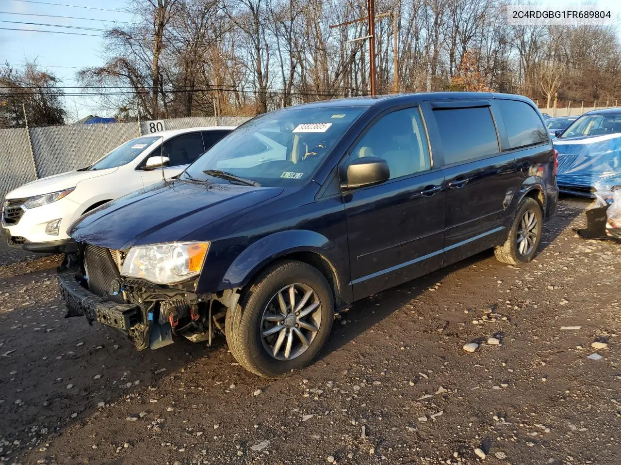 2C4RDGBG1FR689804 2015 Dodge Grand Caravan Se