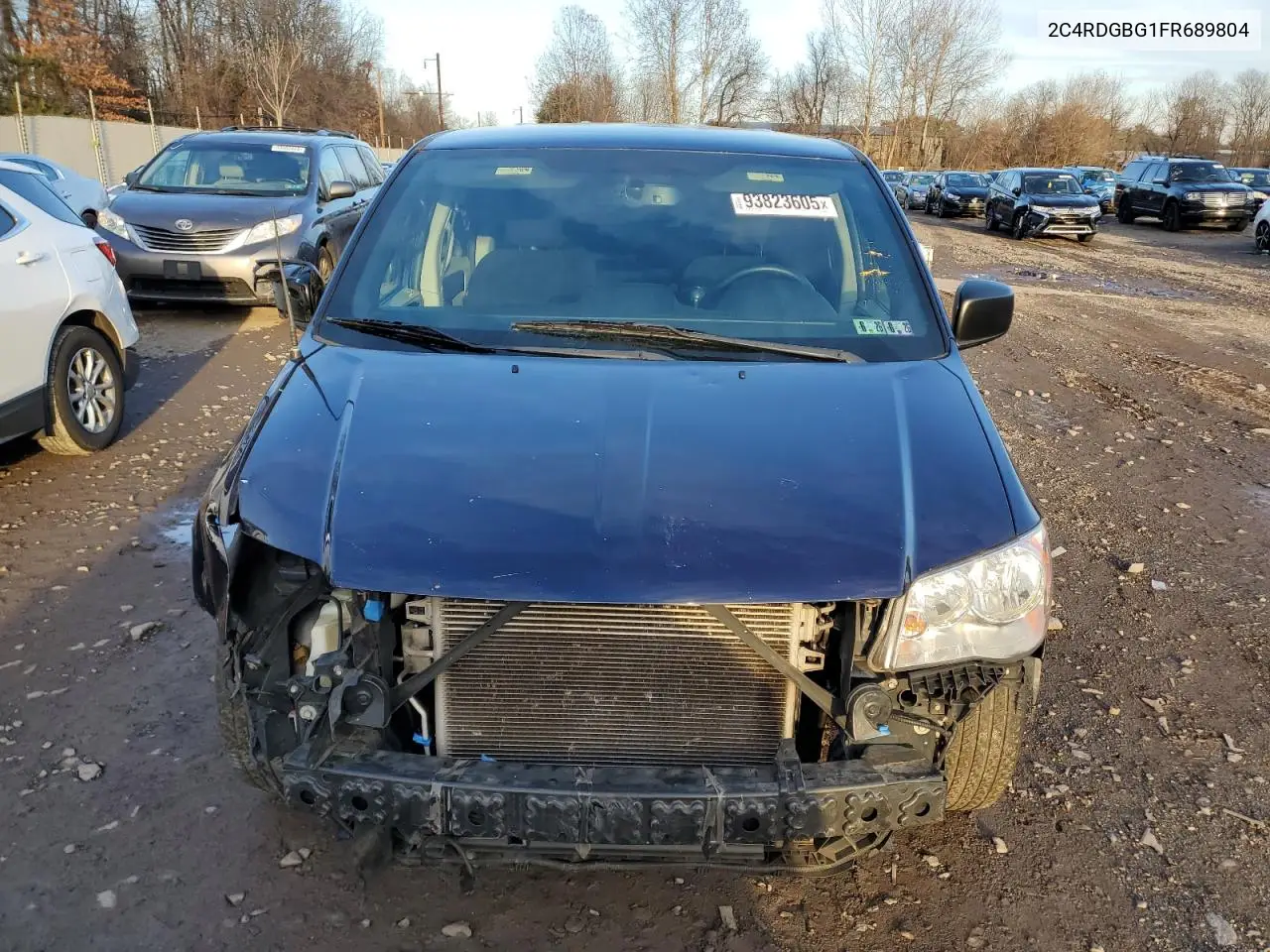 2C4RDGBG1FR689804 2015 Dodge Grand Caravan Se