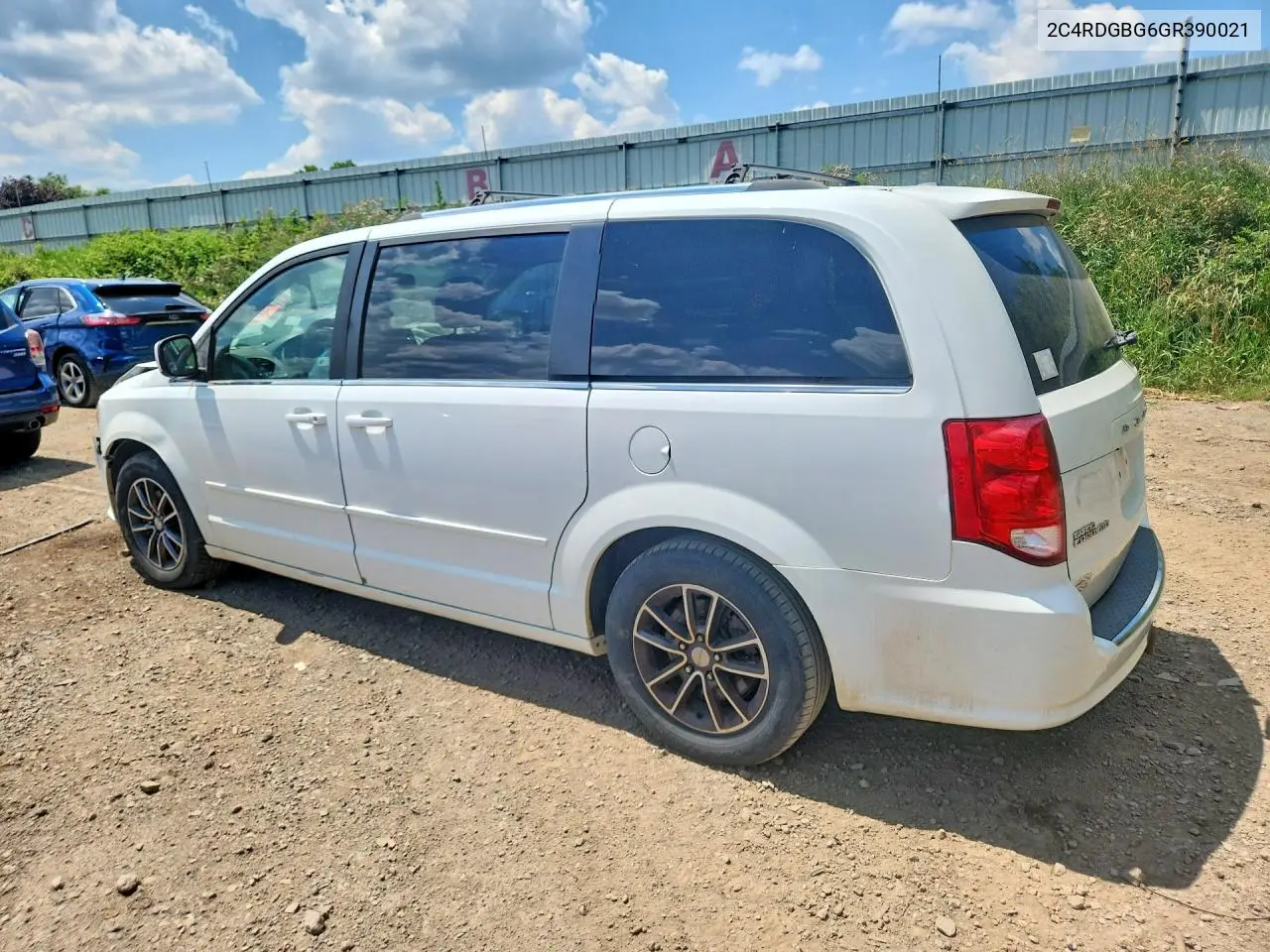 2016 Dodge Grand Caravan Se VIN: 2C4RDGBG6GR390021 Lot: 60196336