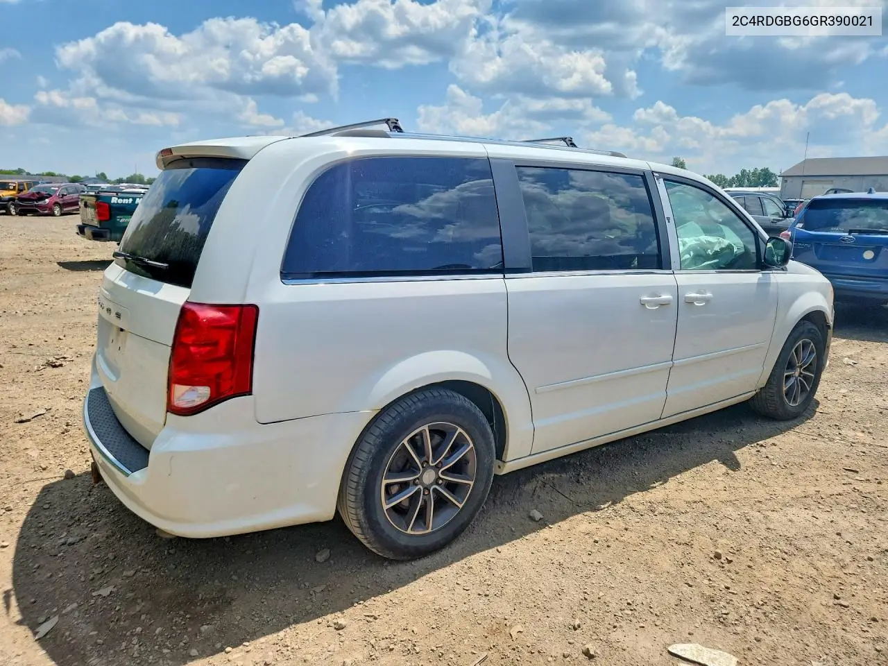 2016 Dodge Grand Caravan Se VIN: 2C4RDGBG6GR390021 Lot: 60196336