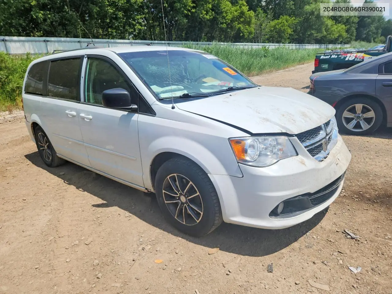 2016 Dodge Grand Caravan Se VIN: 2C4RDGBG6GR390021 Lot: 60196336