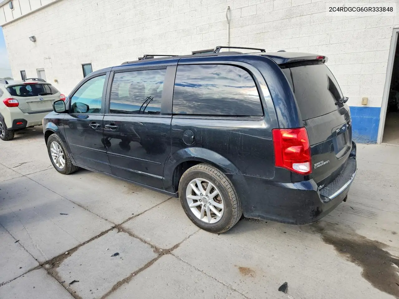 2016 Dodge Grand Caravan Sxt VIN: 2C4RDGCG6GR333848 Lot: 61337686
