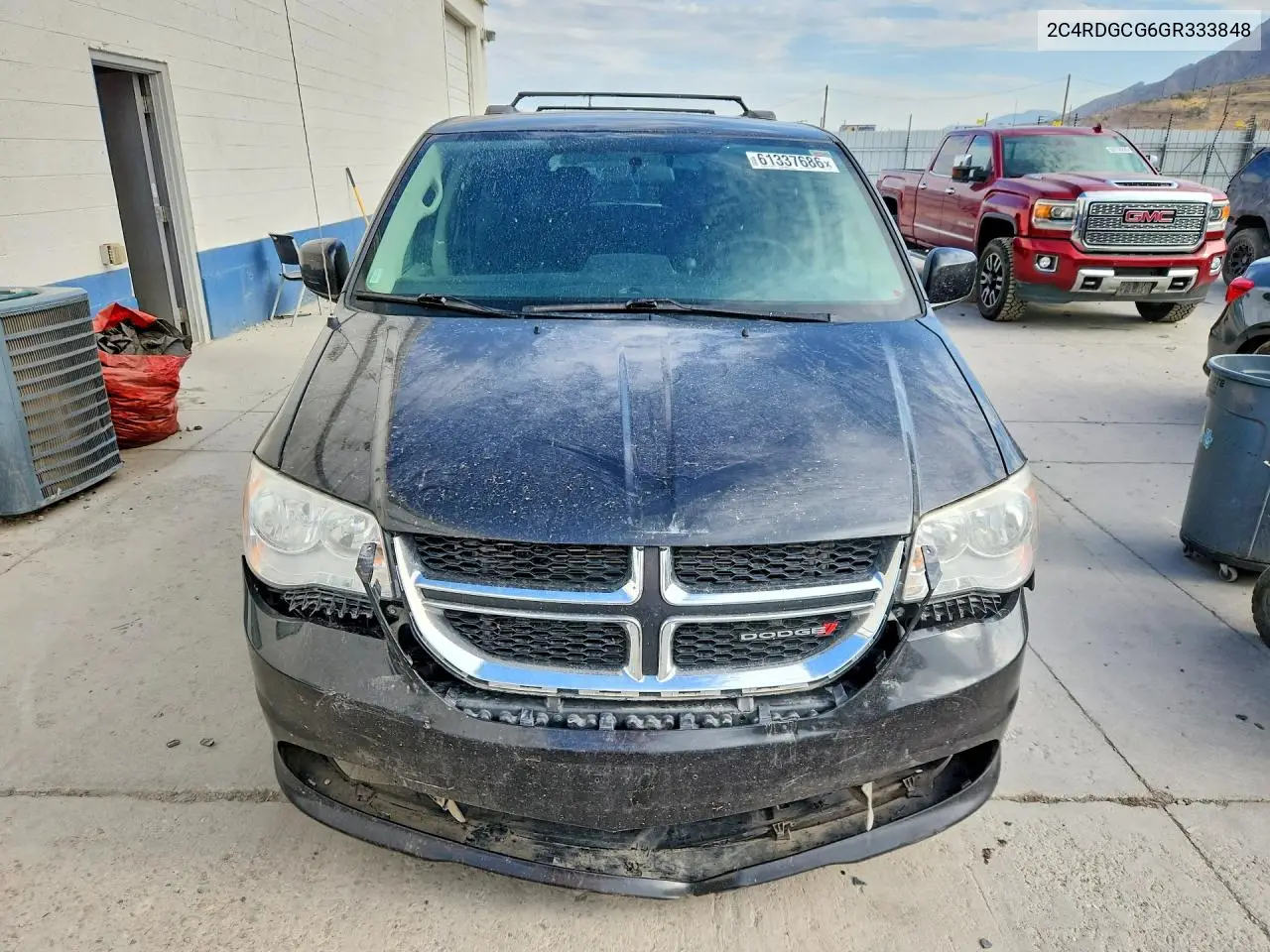 2016 Dodge Grand Caravan Sxt VIN: 2C4RDGCG6GR333848 Lot: 61337686