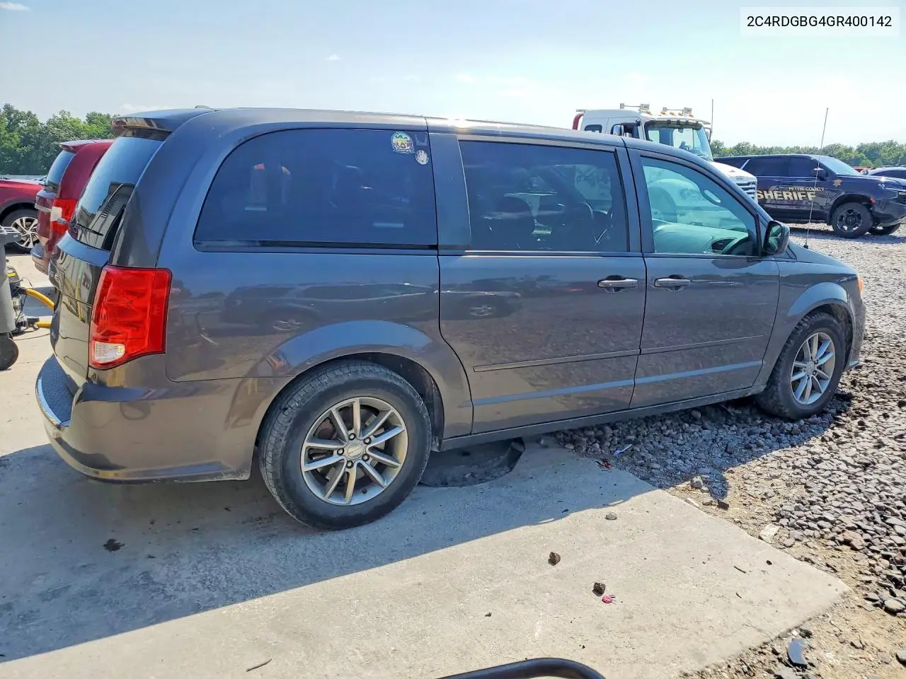 2016 Dodge Grand Caravan Se VIN: 2C4RDGBG4GR400142 Lot: 61511376