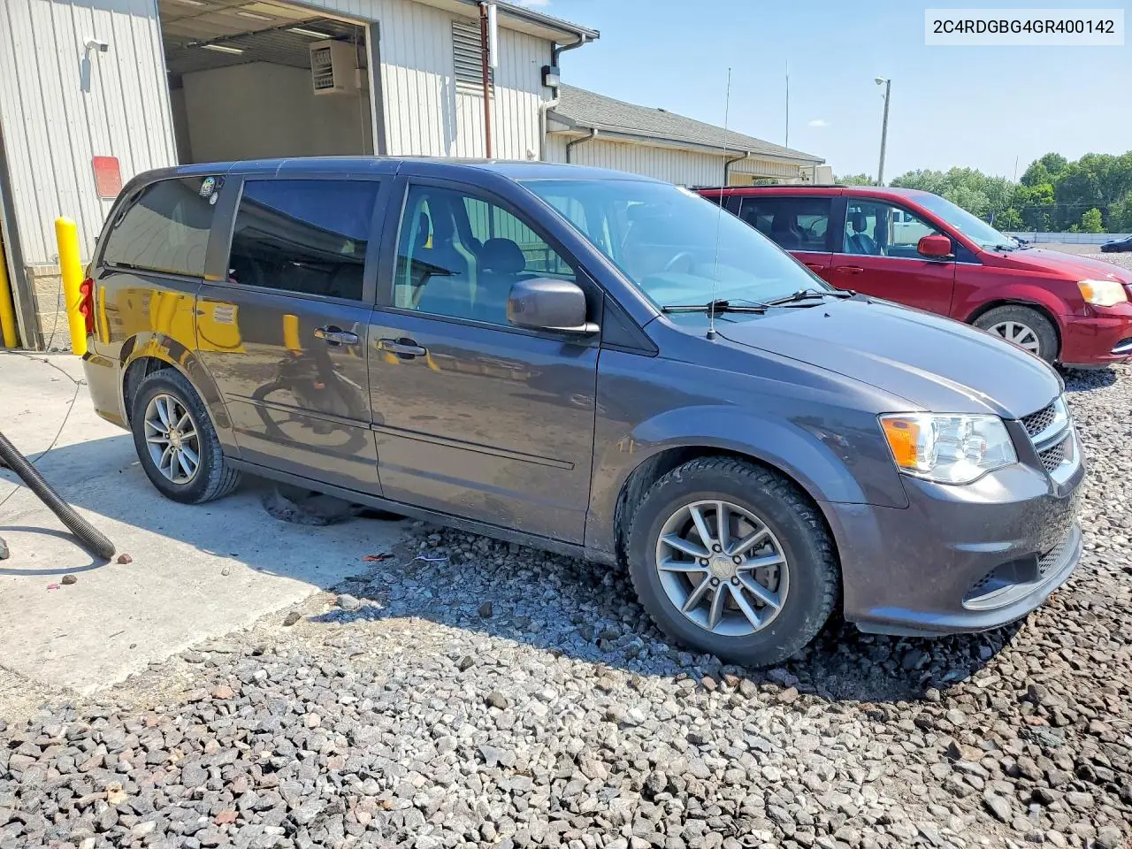 2016 Dodge Grand Caravan Se VIN: 2C4RDGBG4GR400142 Lot: 61511376
