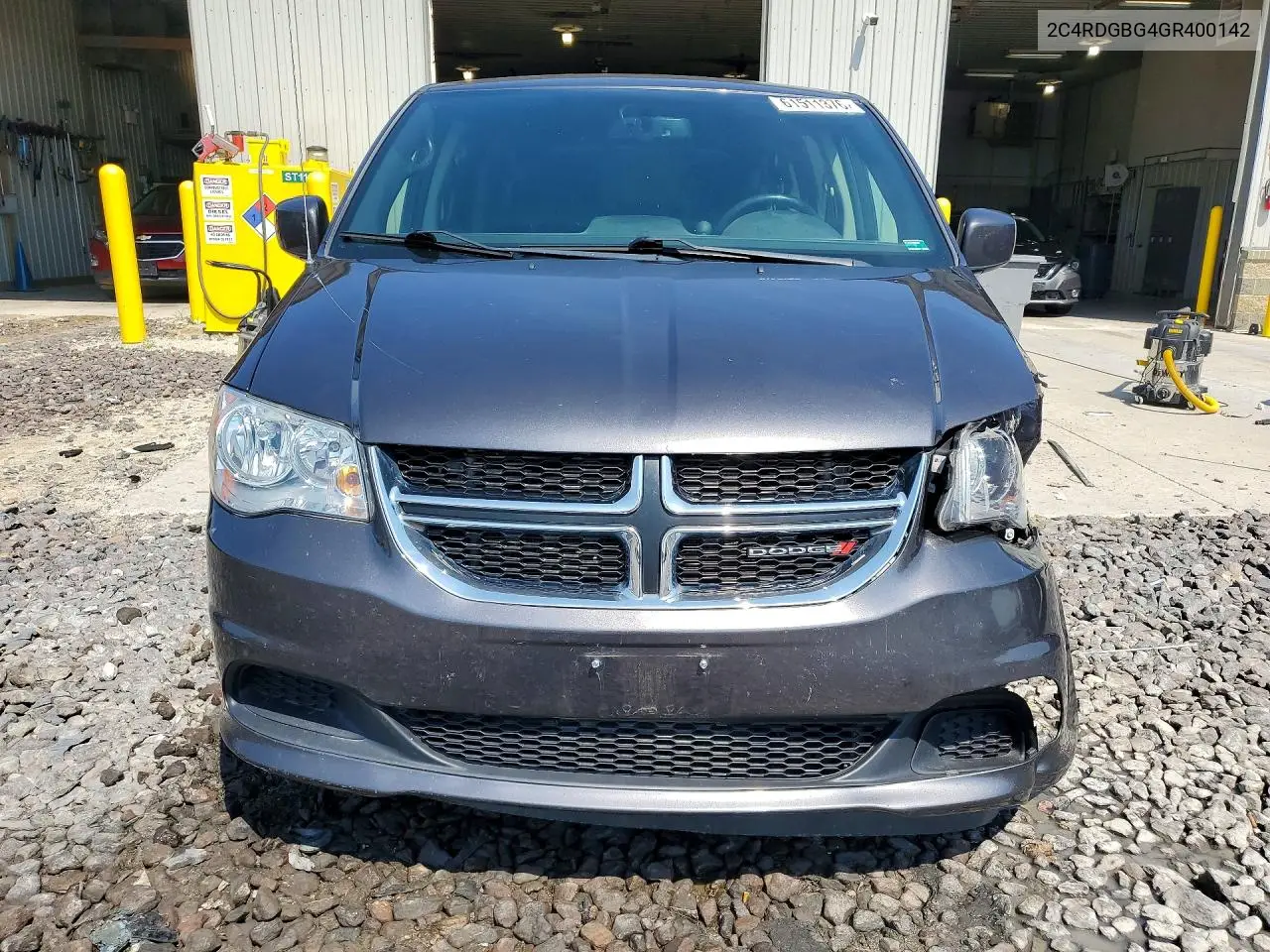 2016 Dodge Grand Caravan Se VIN: 2C4RDGBG4GR400142 Lot: 61511376