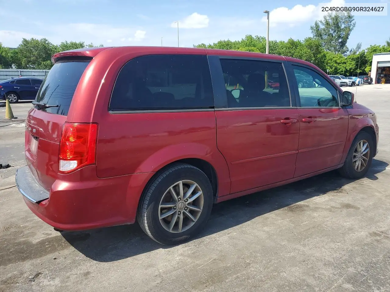 2016 Dodge Grand Caravan Se VIN: 2C4RDGBG9GR324627 Lot: 61596446