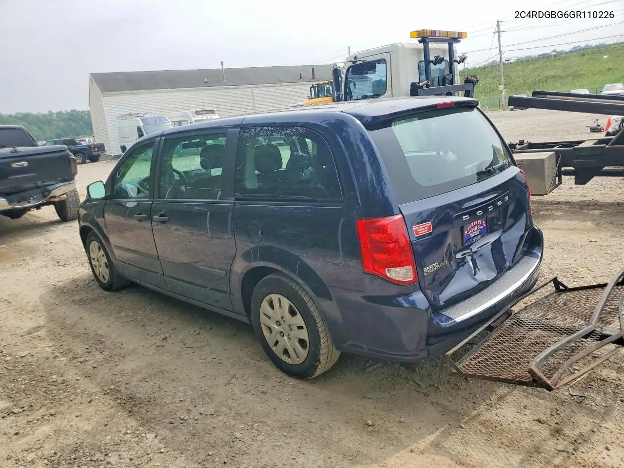 2016 Dodge Grand Caravan Se VIN: 2C4RDGBG6GR110226 Lot: 61857046