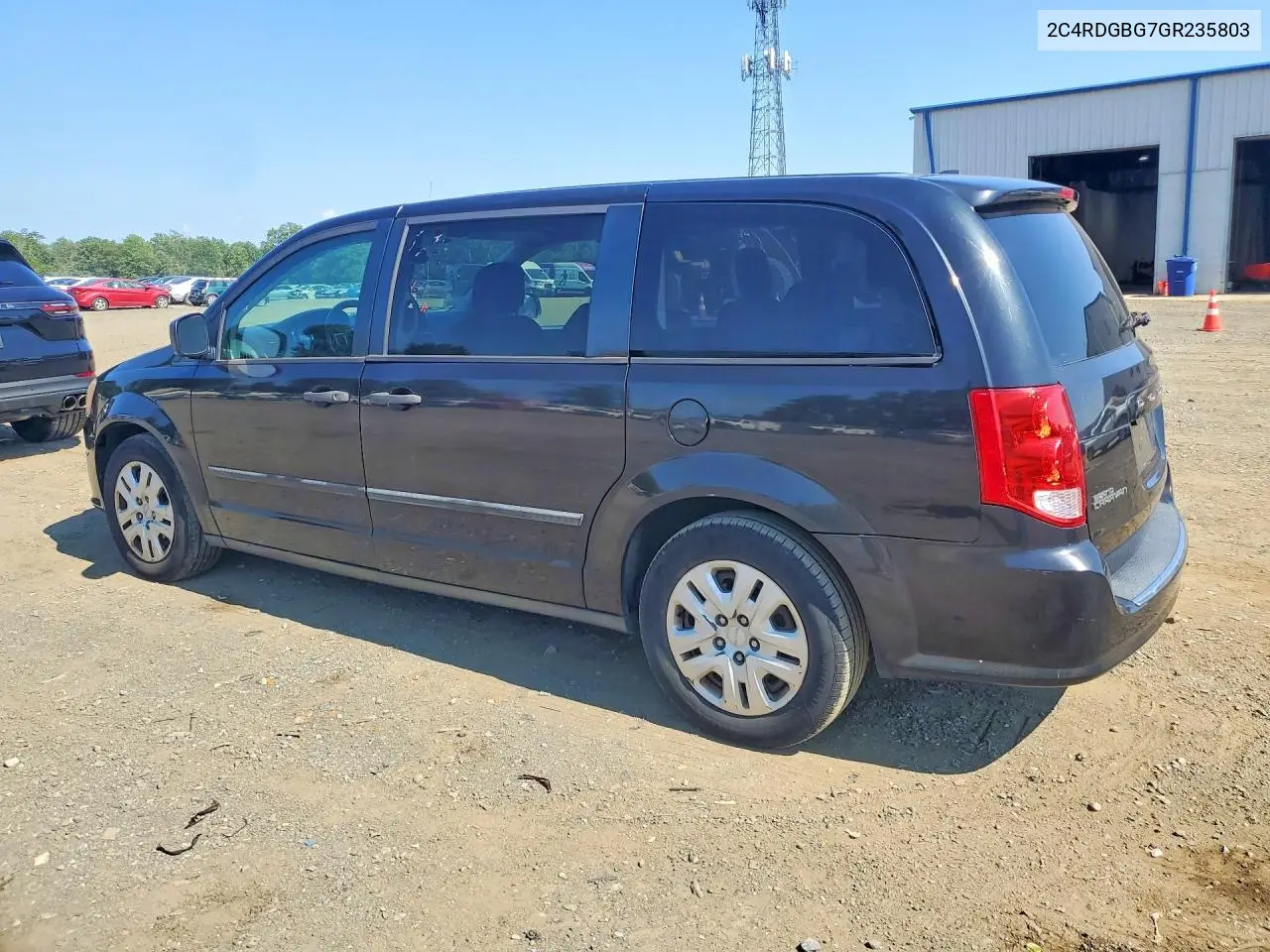 2016 Dodge Grand Caravan Se VIN: 2C4RDGBG7GR235803 Lot: 61904926