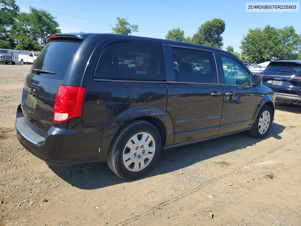 2016 Dodge Grand Caravan Se VIN: 2C4RDGBG7GR235803 Lot: 61904926