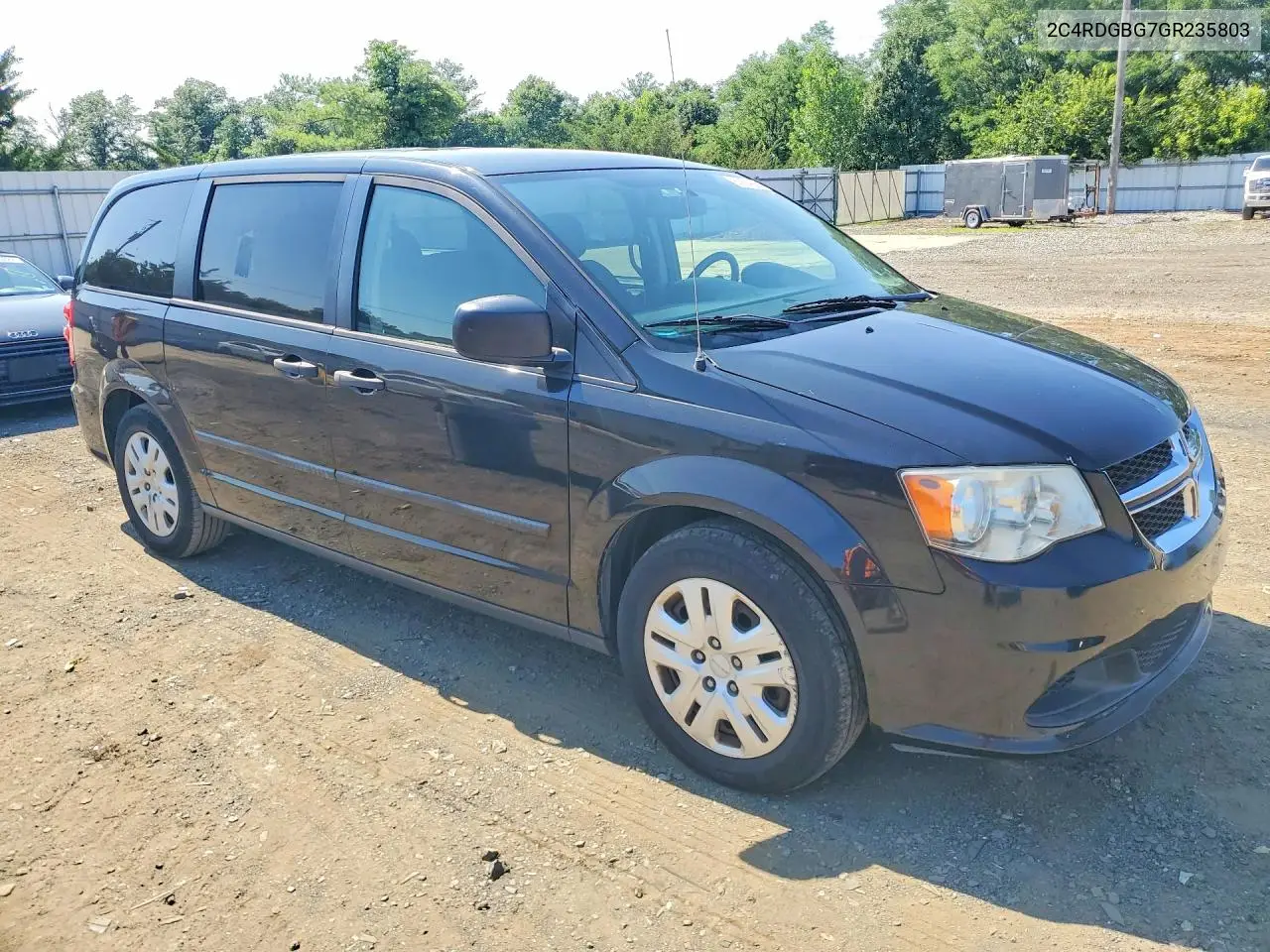 2016 Dodge Grand Caravan Se VIN: 2C4RDGBG7GR235803 Lot: 61904926