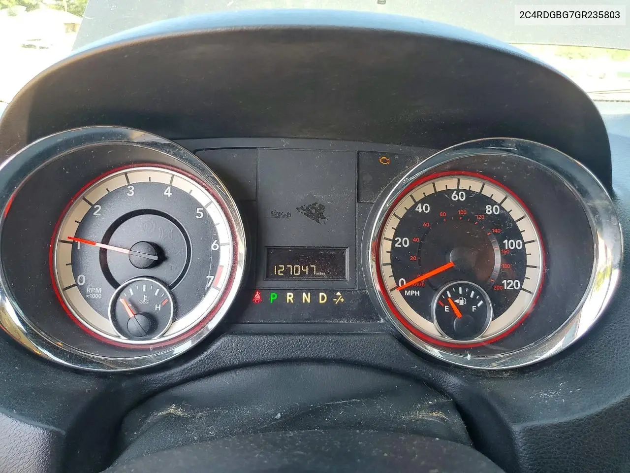 2016 Dodge Grand Caravan Se VIN: 2C4RDGBG7GR235803 Lot: 61904926