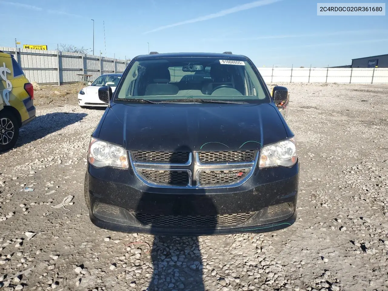 2C4RDGCG2GR361680 2016 Dodge Grand Caravan Sxt