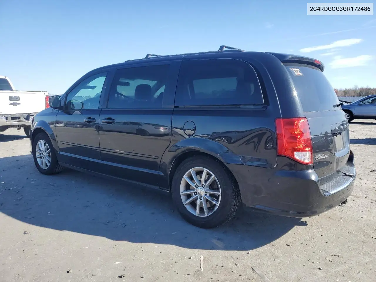 2C4RDGCG3GR172486 2016 Dodge Grand Caravan Sxt