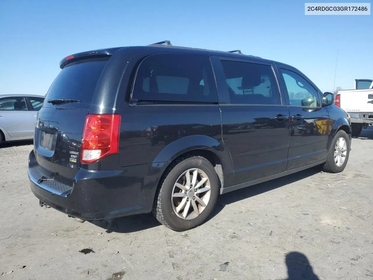 2C4RDGCG3GR172486 2016 Dodge Grand Caravan Sxt
