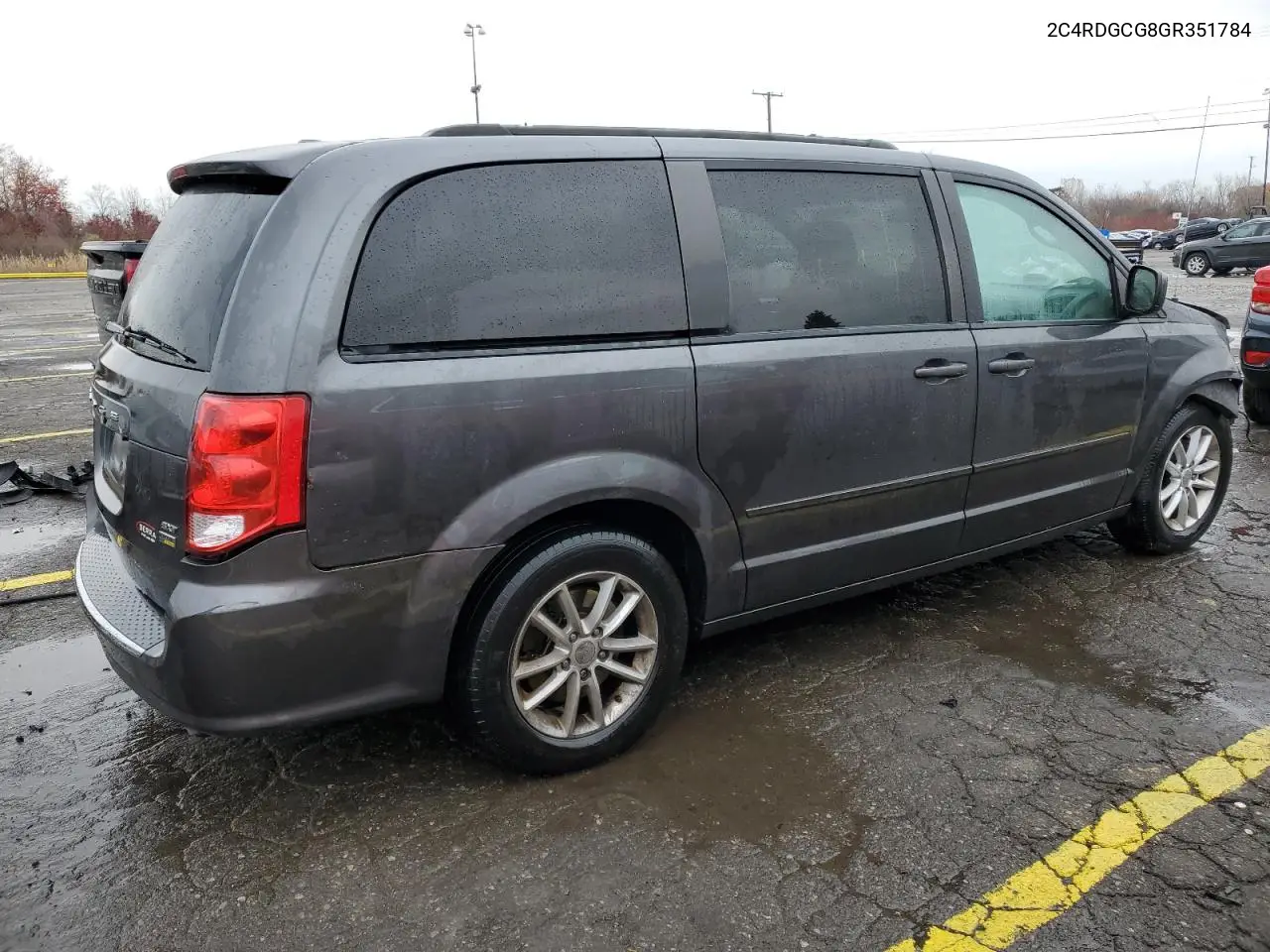 2C4RDGCG8GR351784 2016 Dodge Grand Caravan Sxt