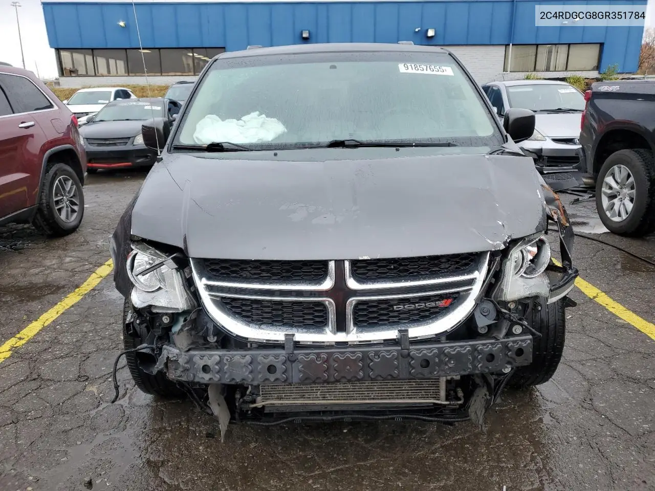 2C4RDGCG8GR351784 2016 Dodge Grand Caravan Sxt