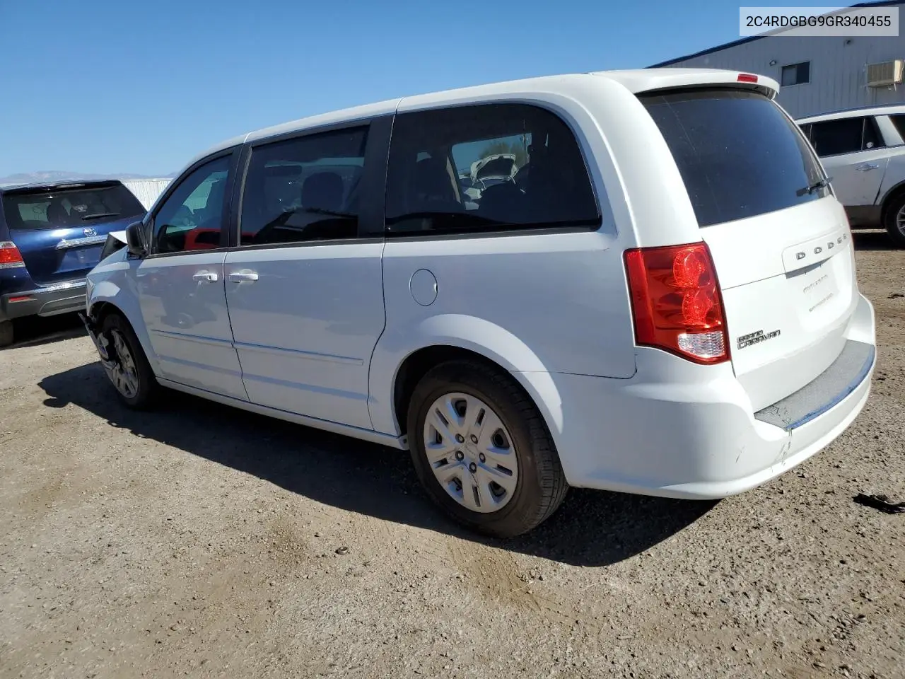 2C4RDGBG9GR340455 2016 Dodge Grand Caravan Se