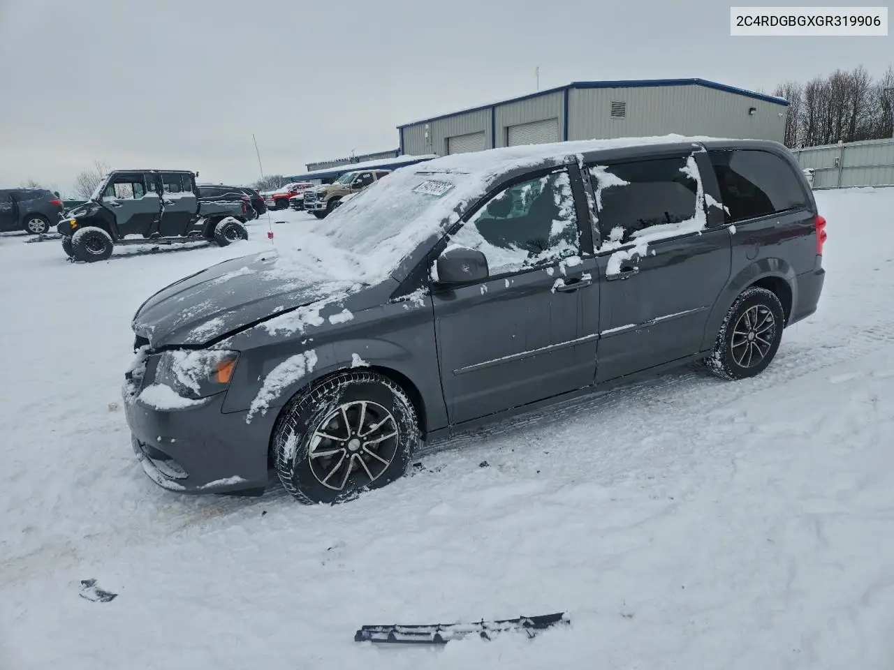 2C4RDGBGXGR319906 2016 Dodge Grand Caravan Se