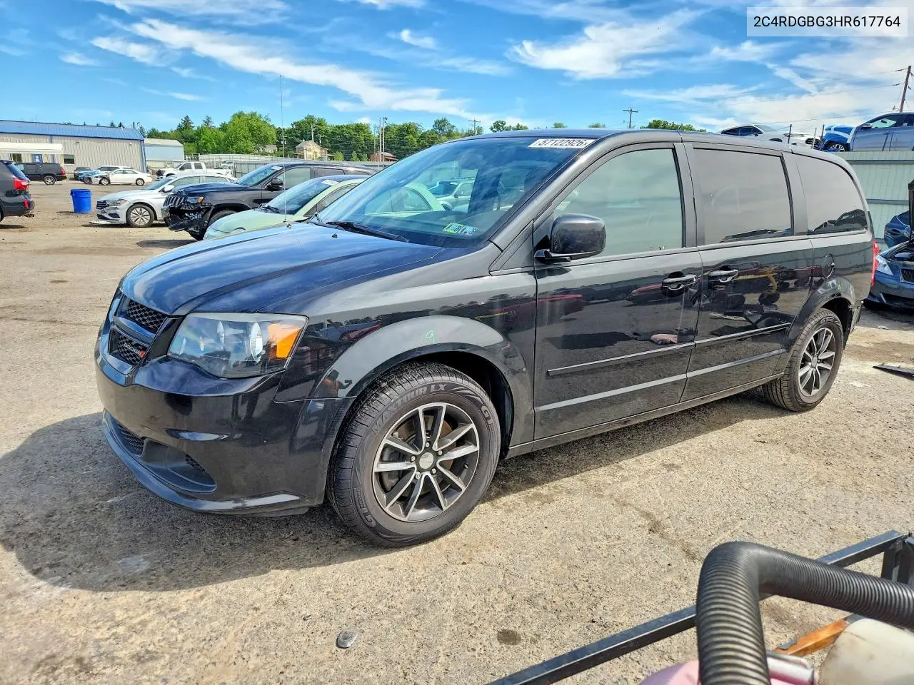 2017 Dodge Grand Caravan Se VIN: 2C4RDGBG3HR617764 Lot: 57122926
