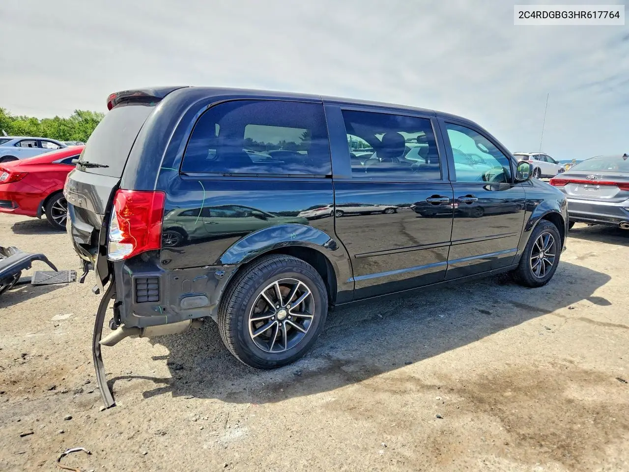 2017 Dodge Grand Caravan Se VIN: 2C4RDGBG3HR617764 Lot: 57122926