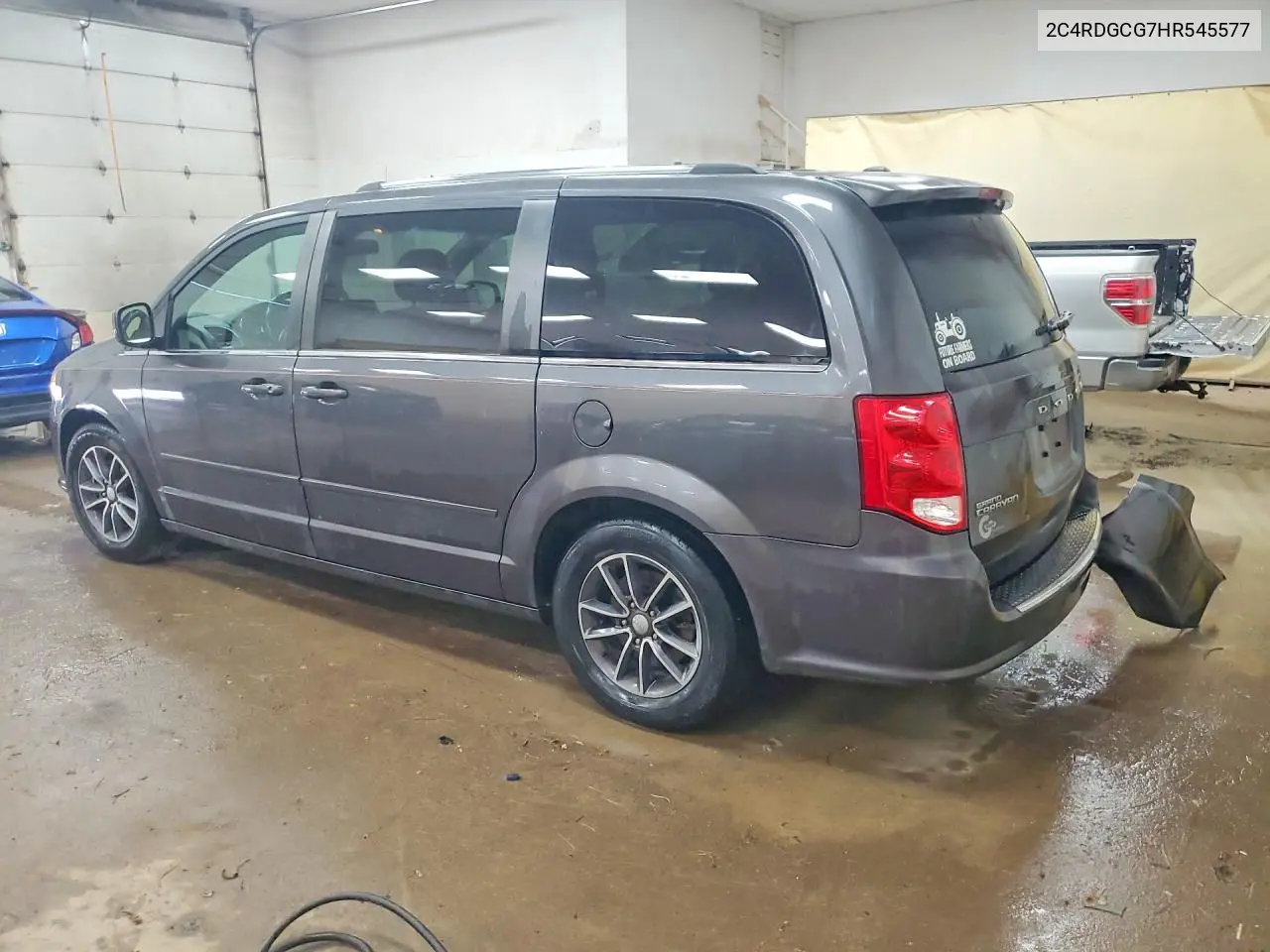 2017 Dodge Grand Caravan Sxt VIN: 2C4RDGCG7HR545577 Lot: 57233756