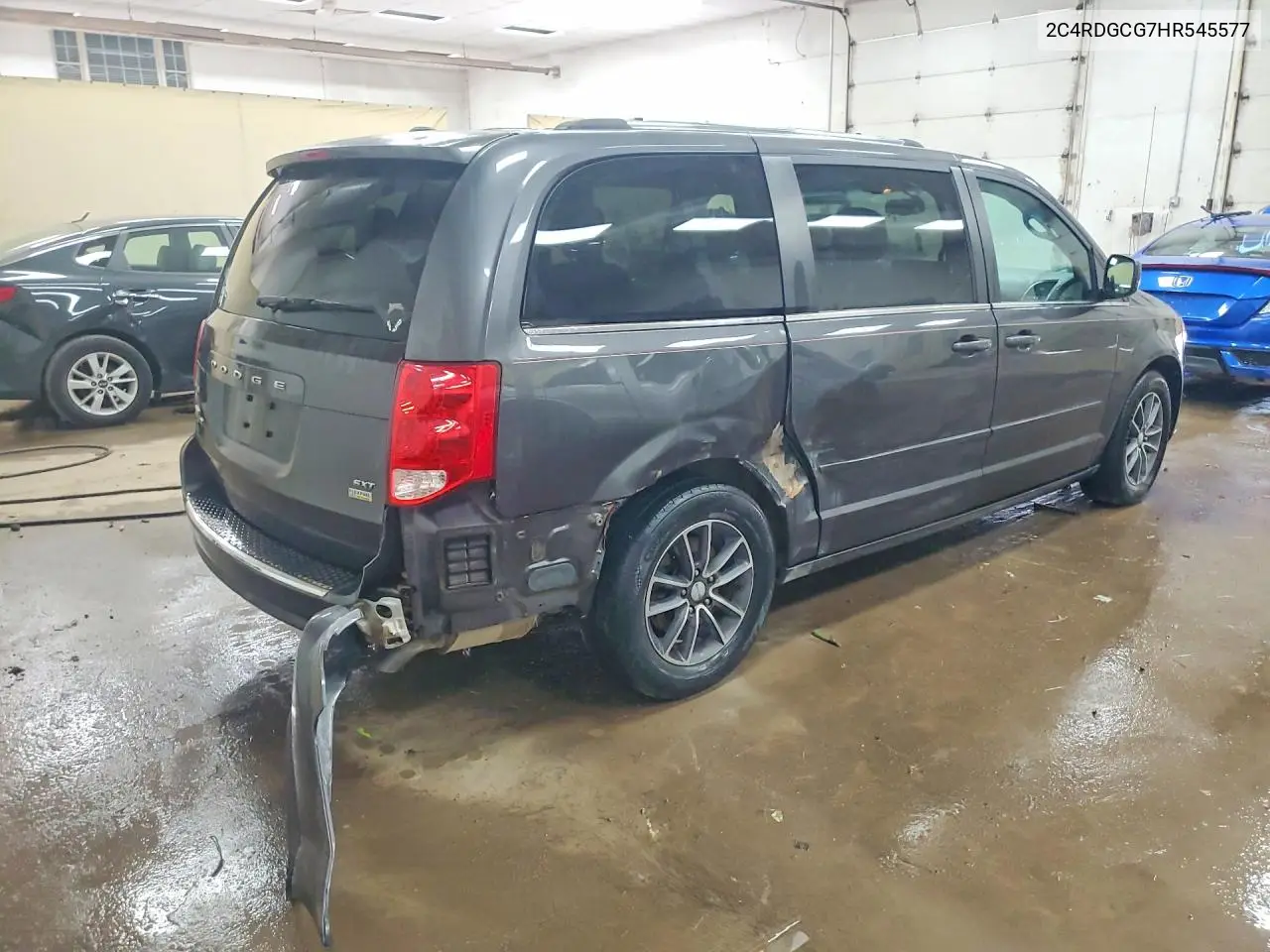 2017 Dodge Grand Caravan Sxt VIN: 2C4RDGCG7HR545577 Lot: 57233756