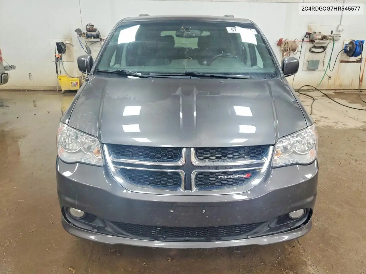 2017 Dodge Grand Caravan Sxt VIN: 2C4RDGCG7HR545577 Lot: 57233756
