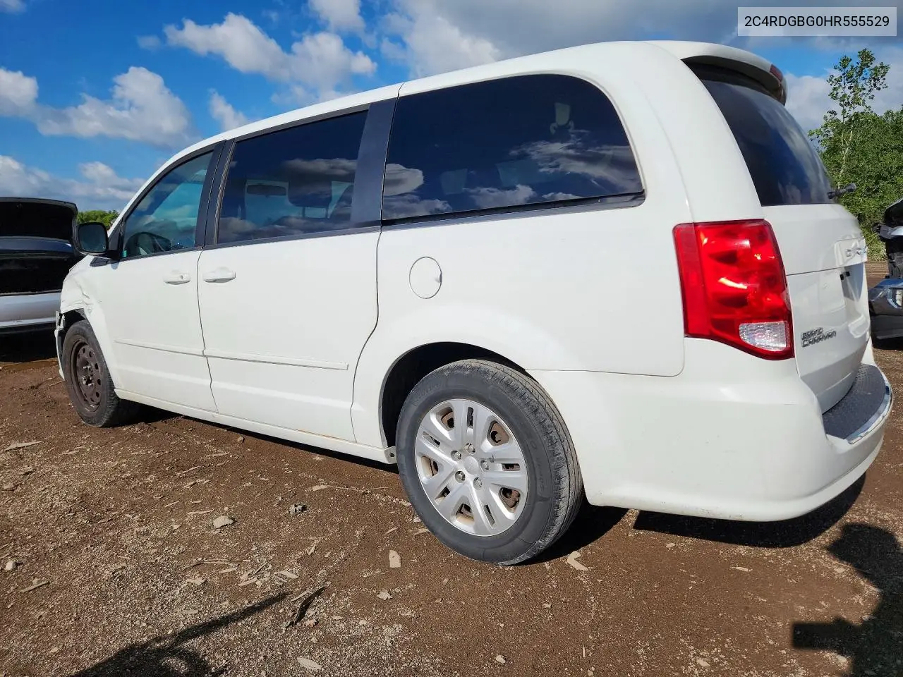 2017 Dodge Grand Caravan Se VIN: 2C4RDGBG0HR555529 Lot: 58078686