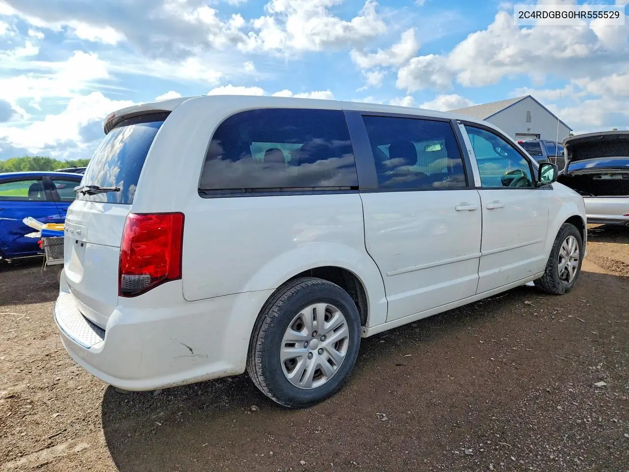2017 Dodge Grand Caravan Se VIN: 2C4RDGBG0HR555529 Lot: 58078686