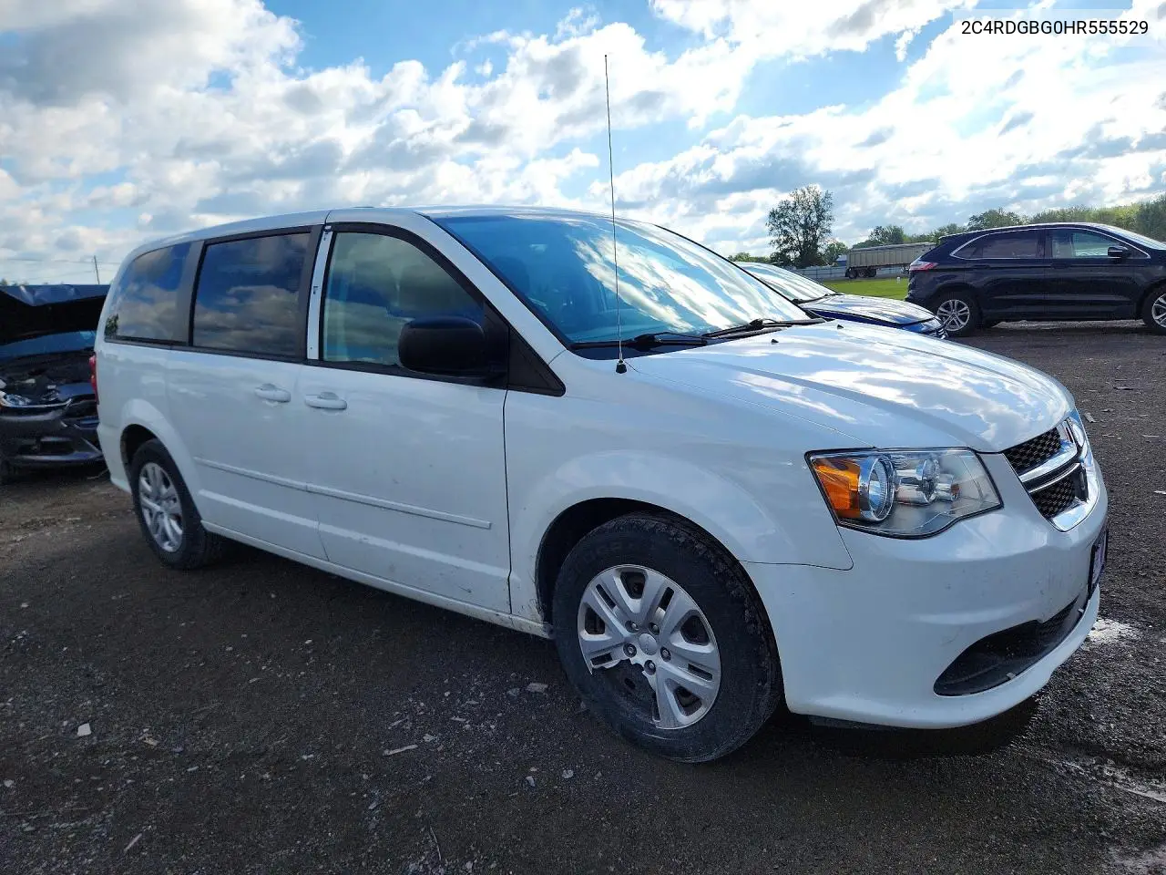 2017 Dodge Grand Caravan Se VIN: 2C4RDGBG0HR555529 Lot: 58078686