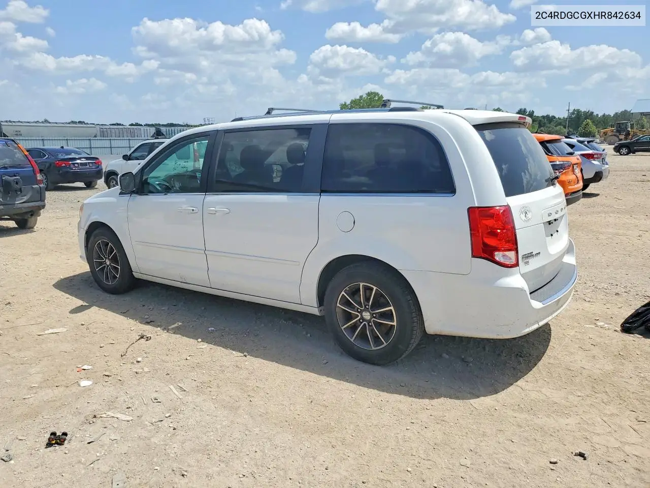 2017 Dodge Grand Caravan Sxt VIN: 2C4RDGCGXHR842634 Lot: 60482486