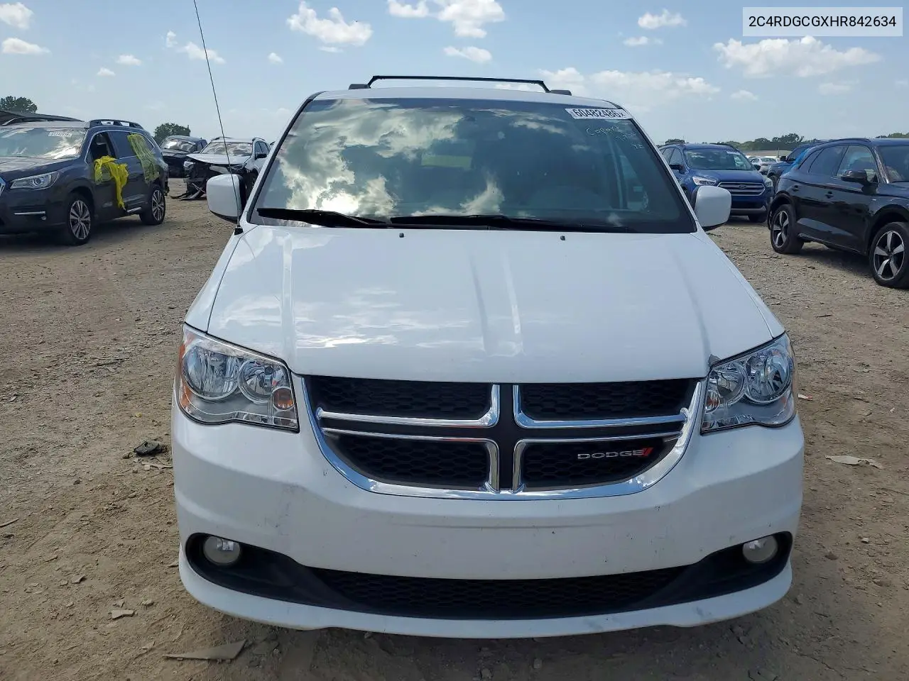 2017 Dodge Grand Caravan Sxt VIN: 2C4RDGCGXHR842634 Lot: 60482486