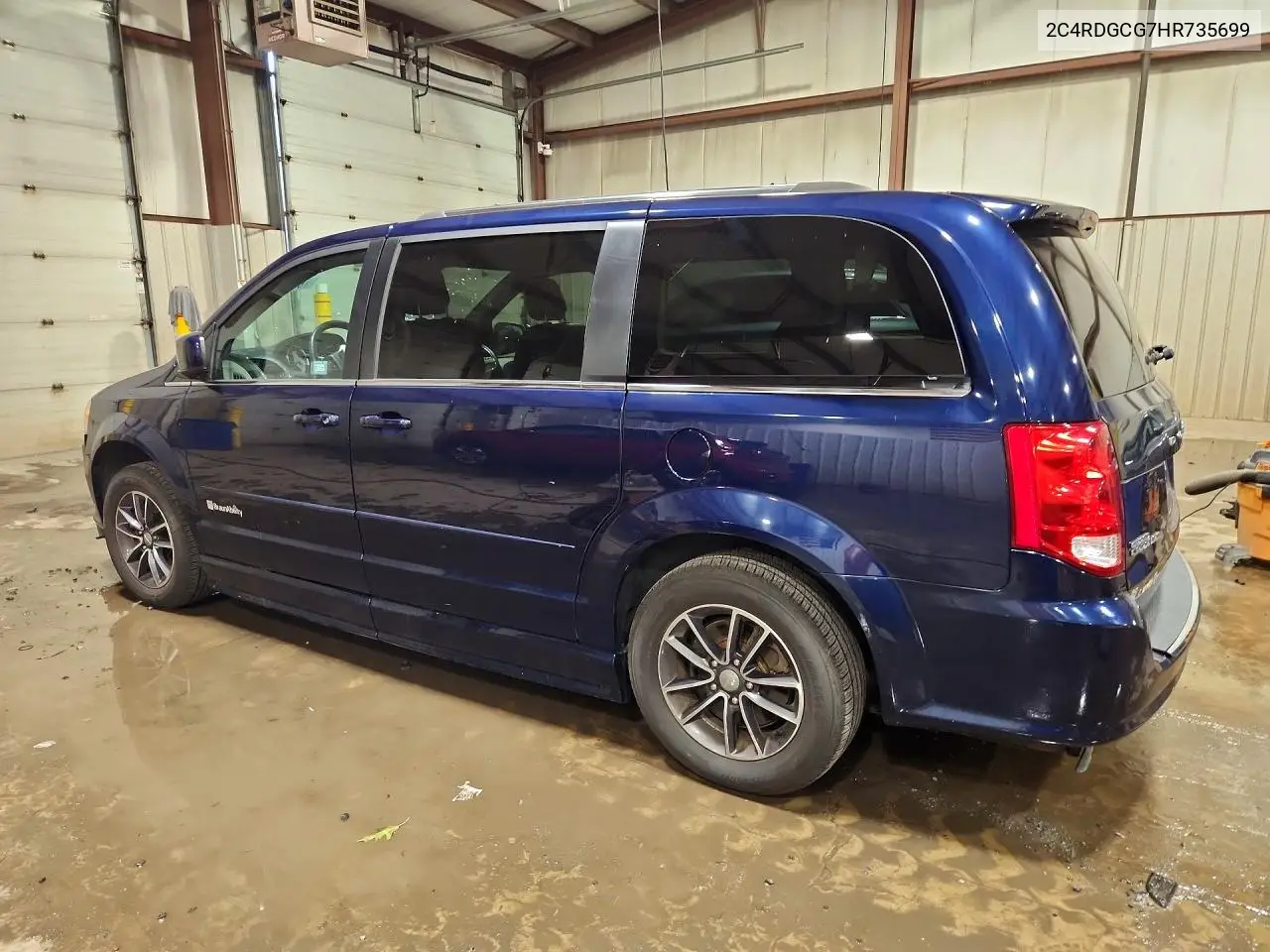 2017 Dodge Grand Caravan Sxt VIN: 2C4RDGCG7HR735699 Lot: 60569436