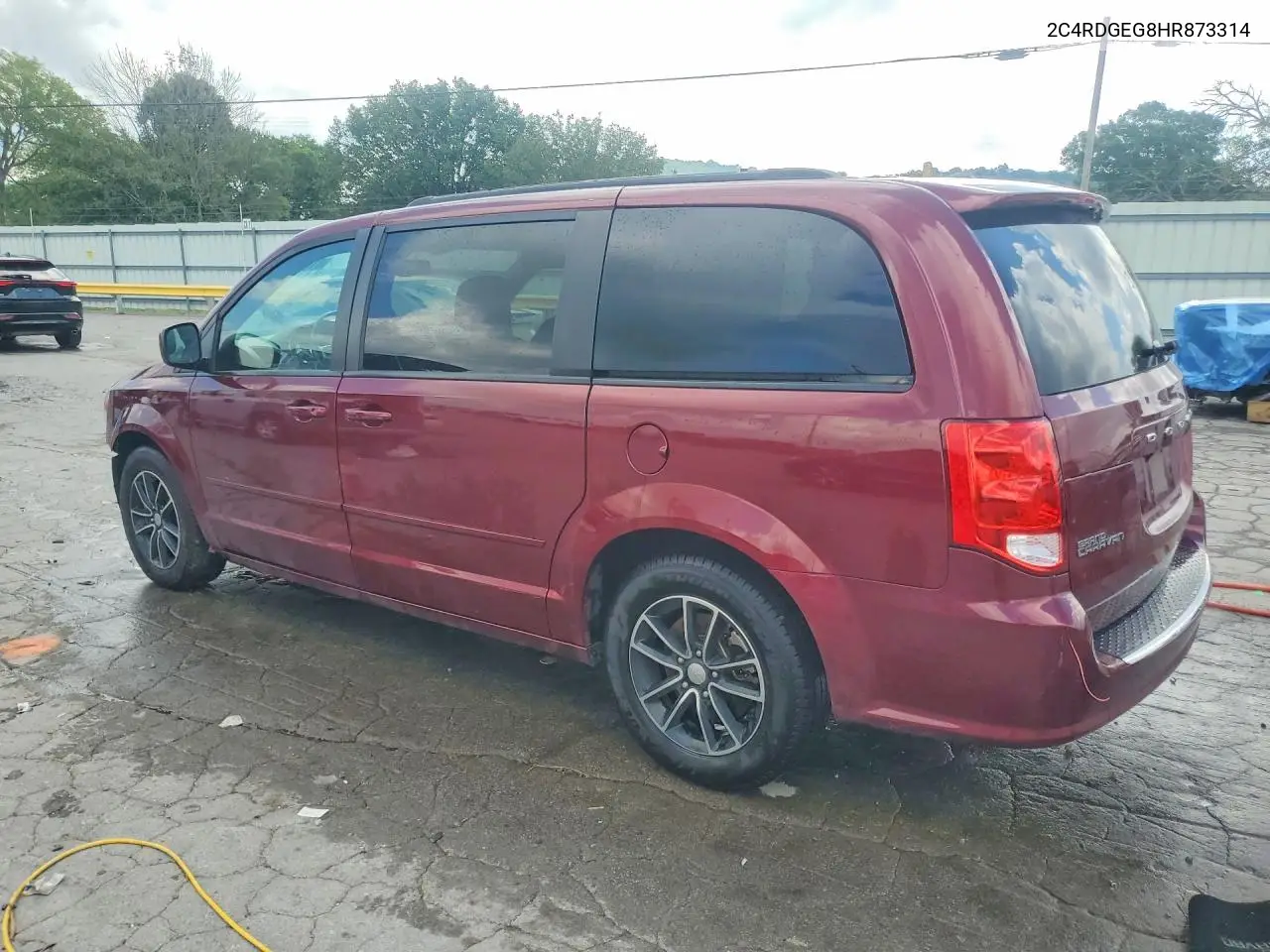 2017 Dodge Grand Caravan Gt VIN: 2C4RDGEG8HR873314 Lot: 61705756