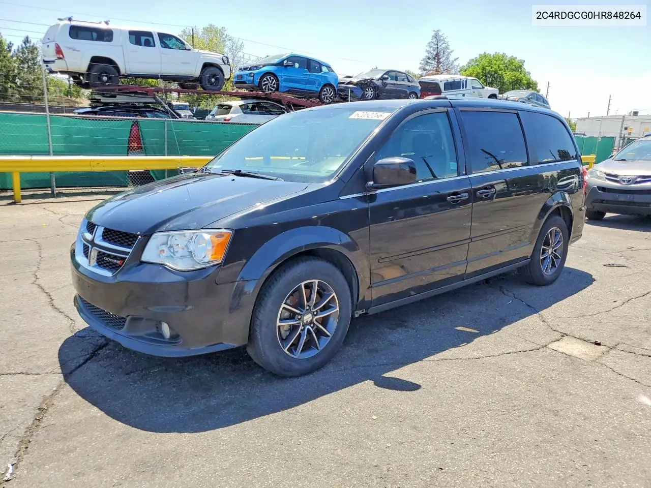 2017 Dodge Grand Caravan Sxt VIN: 2C4RDGCG0HR848264 Lot: 62032286
