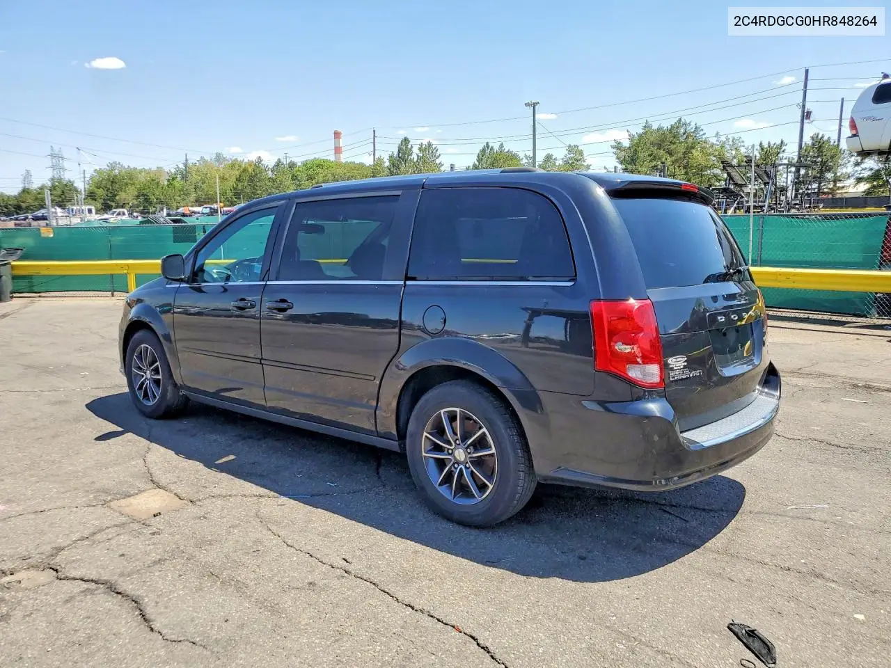 2017 Dodge Grand Caravan Sxt VIN: 2C4RDGCG0HR848264 Lot: 62032286